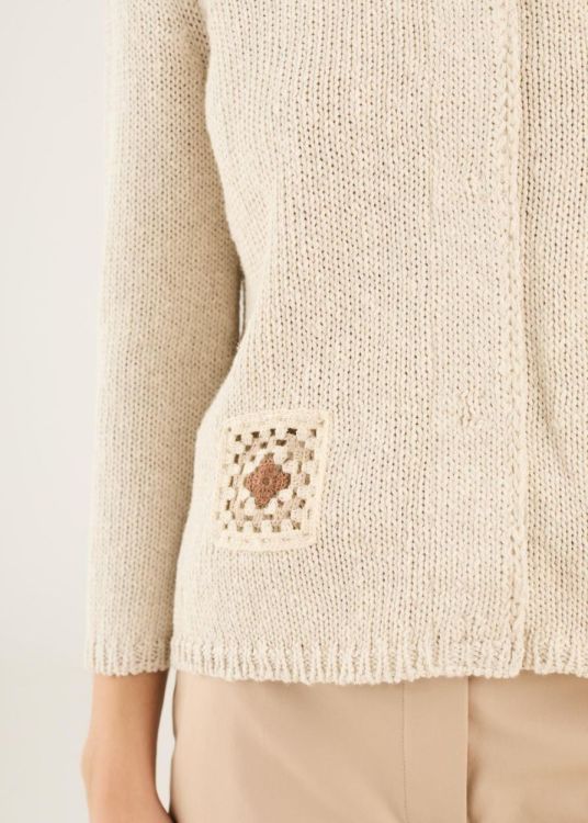 Anne Claire Gilet Beige  (D1608/931) - Corylie (Roeselare)