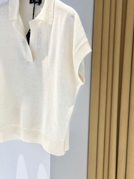 Anne Claire Polo Ecru  (D1505/001) - Corylie (Roeselare)