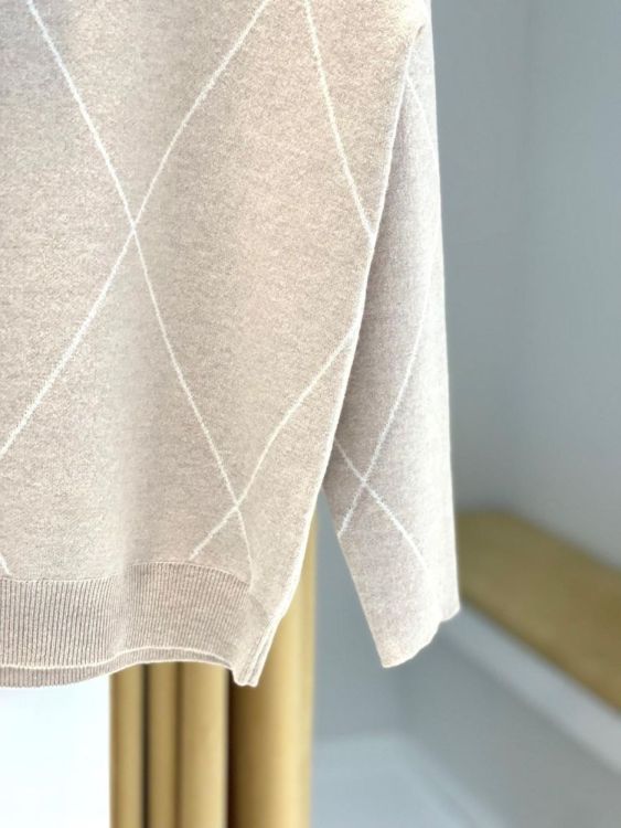 Anne Claire Pull Beige  (D1408/860) - Corylie (Roeselare)