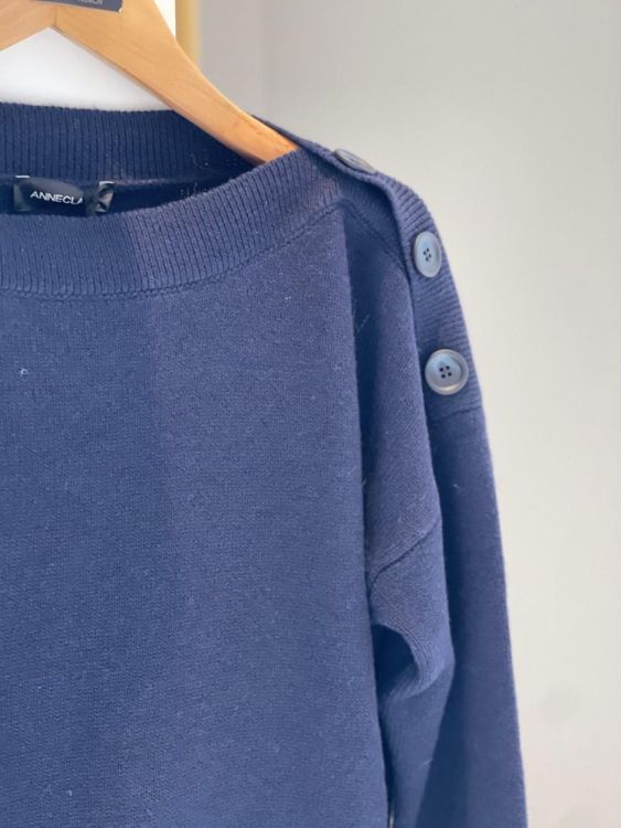 Anne Claire Pull Blauw  (D1308/202) - Corylie (Roeselare)