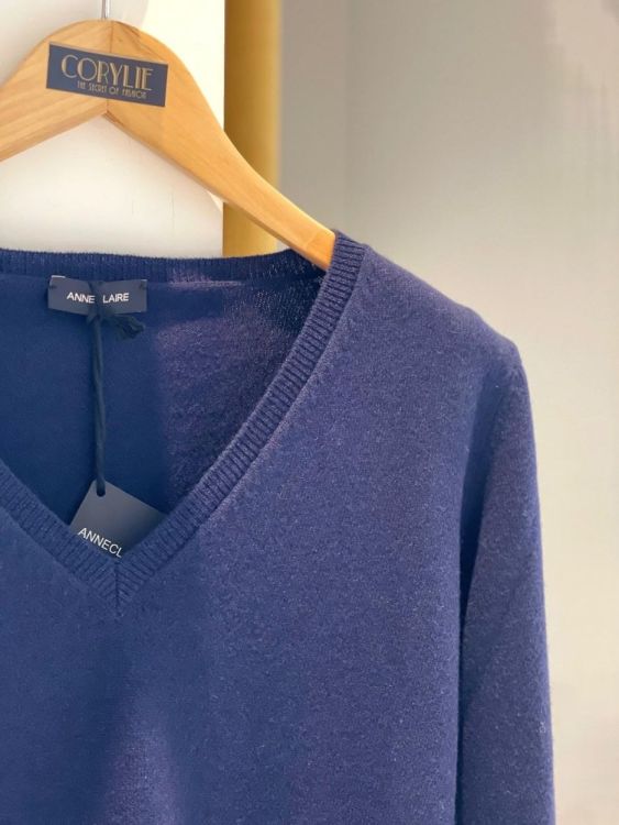Anne Claire Pull Blauw  (D1320/202) - Corylie (Roeselare)