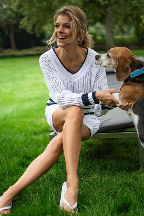 Anne Claire Pull Blauw  (D1535/730) - Corylie (Roeselare)