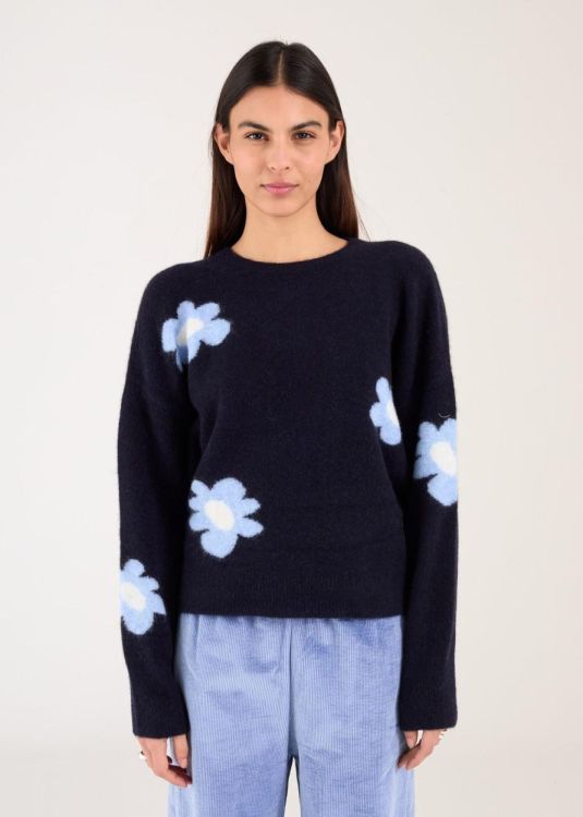 Anne Claire Vest Blauw  (D1805/154) - Corylie (Roeselare)