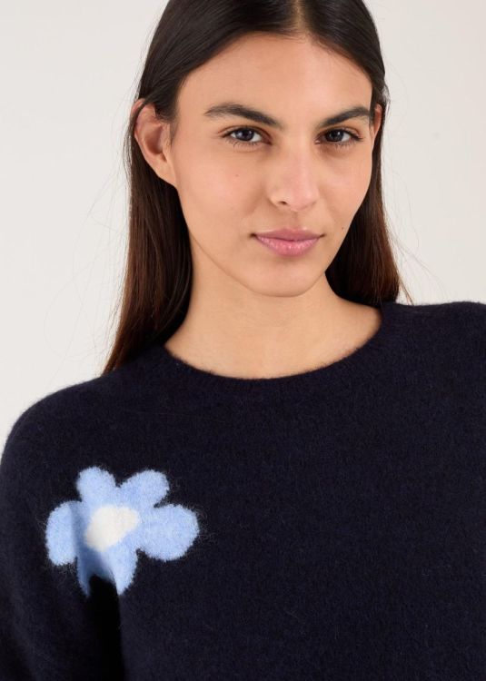 Anne Claire Vest Blauw  (D1805/154) - Corylie (Roeselare)