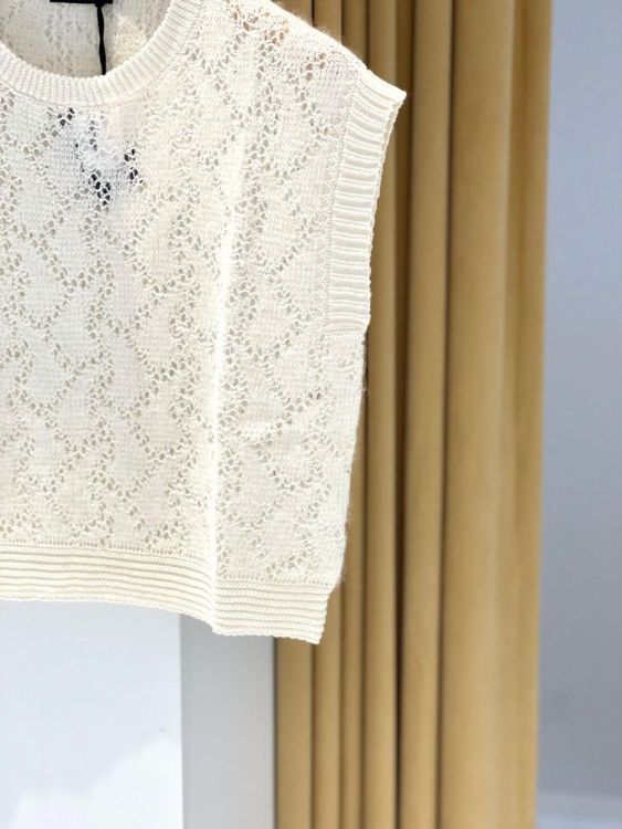 Anne Claire Pull Ecru  (D1601/280) - Corylie (Roeselare)