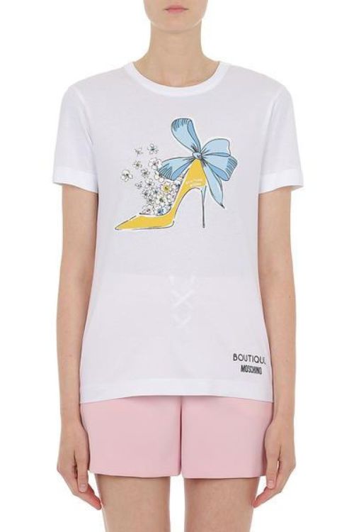 Boutique Moschino T-shirt Wit  (A0706/A06001) - Corylie (Roeselare)