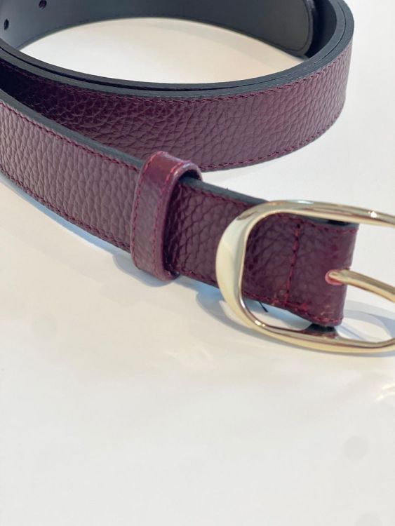 Cory Ceintuur bordeaux  (9786) - Corylie (Roeselare)