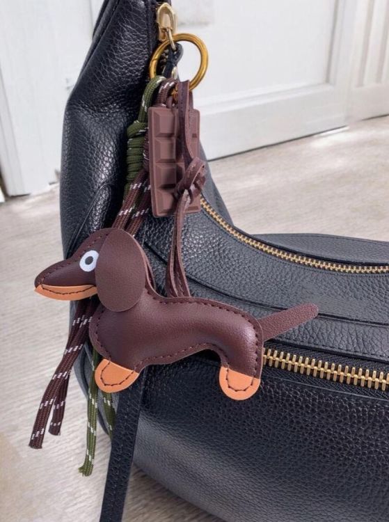 Cory sleutelhanger Bruin  (chocolade /Hond) - Corylie (Roeselare)