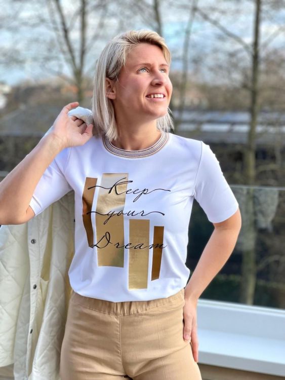 D'exterior T-shirt Wit  (56716/Orro22) - Corylie (Roeselare)