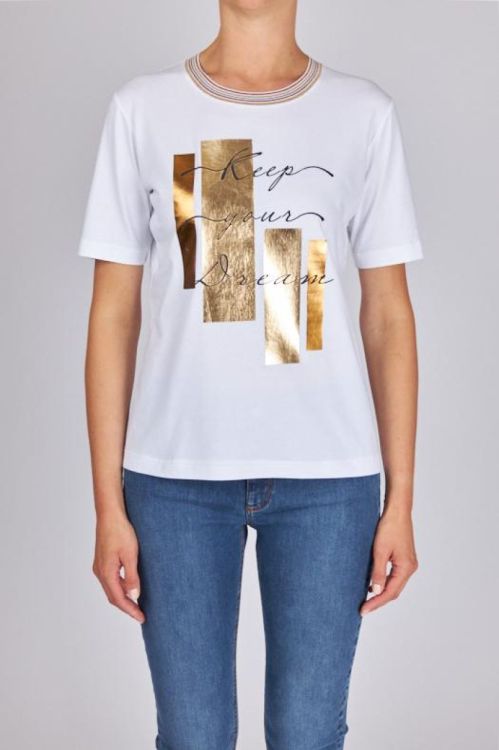 D'exterior T-shirt Wit  (56716/Orro22) - Corylie (Roeselare)