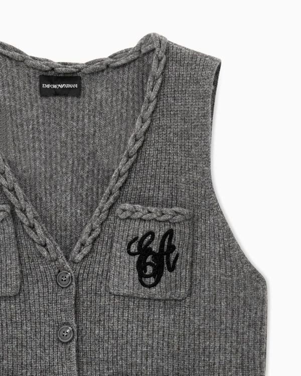 Emporio Armani Gilet Grijs  (EW004685/08019) - Corylie (Roeselare)