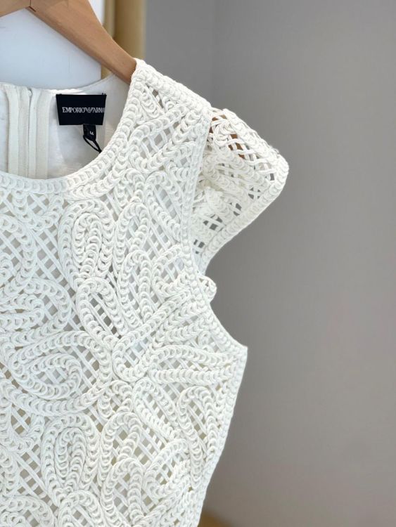 Emporio Armani Kleed Wit  (EW004407/U1058) - Corylie (Roeselare)