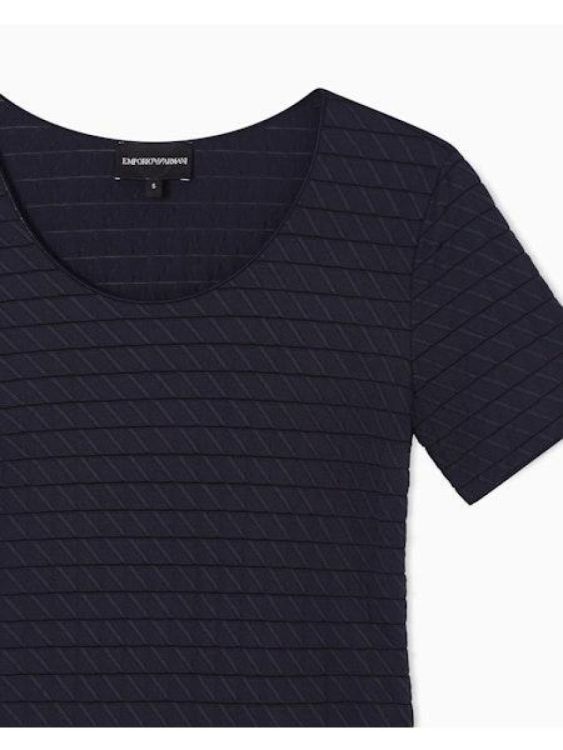 Emporio Armani T-shirt Blauw  (EW003541/UB115) - Corylie (Roeselare)