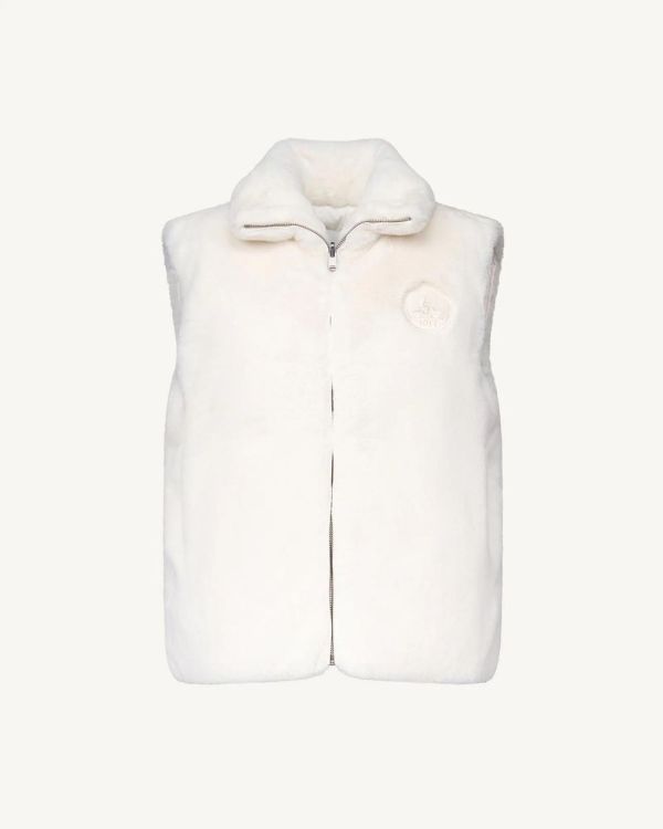 Jott Vest Wit  (Daria/Furr/White) - Corylie (Roeselare)