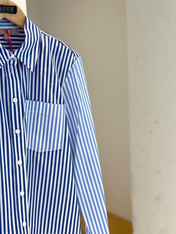 La Camicia Bloes Blauw  (22195/310) - Corylie (Roeselare)