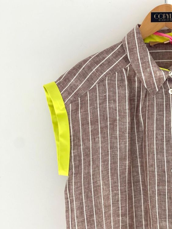 La Camicia Bloes Bruin  (22184/324) - Corylie (Roeselare)