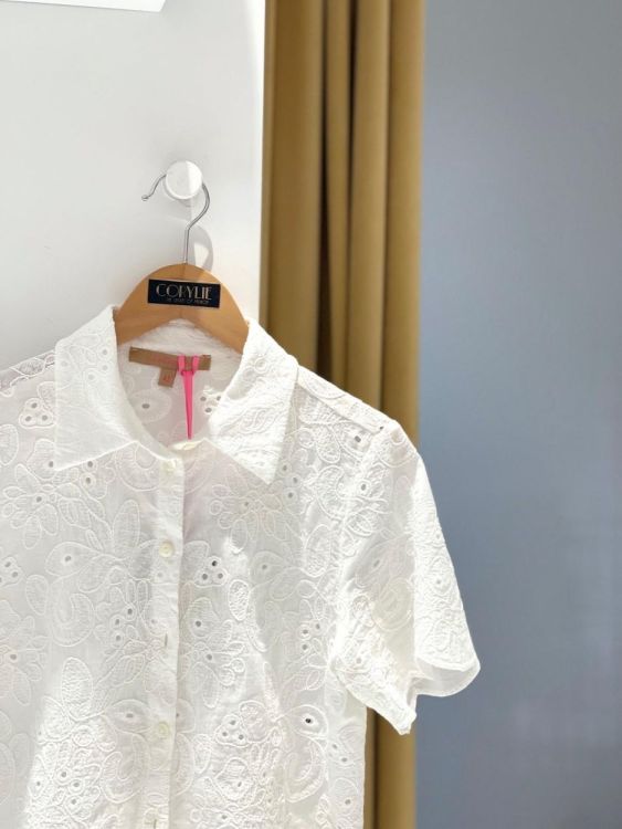 La Camicia Bloes Wit  (22178/002) - Corylie (Roeselare)