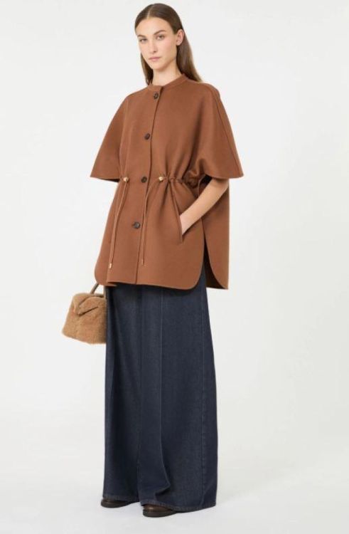 Max Mara Cape Bruin  (Classe/001) - Corylie (Roeselare)