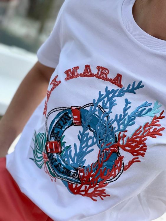 Max Mara T-shirt Wit  (Vervre/041) - Corylie (Roeselare)