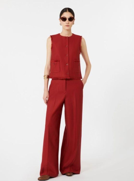 Max Mara Vest Rood  (Sumero/004) - Corylie (Roeselare)