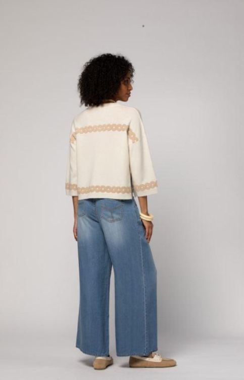 Max & Moi Pull Ecru  (E26Piato/white) - Corylie (Roeselare)