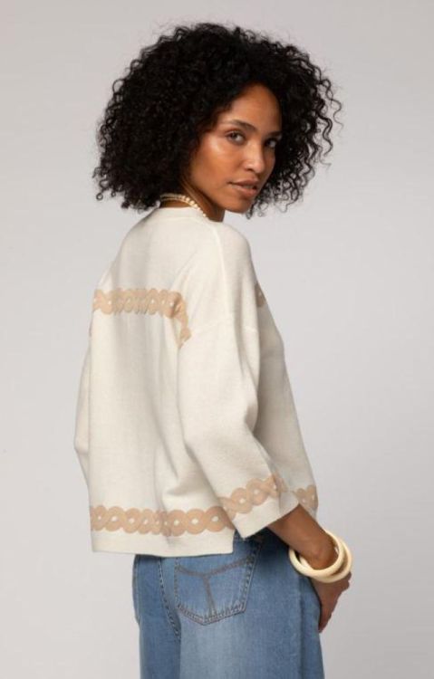 Max & Moi Pull Ecru  (E26Piato/white) - Corylie (Roeselare)