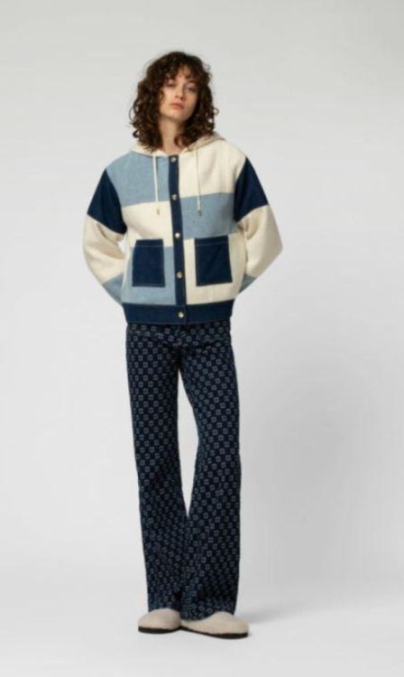 Max & Moi Vest Ecru  (Vancover/White) - Corylie (Roeselare)