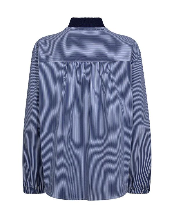 Mos Mosh Gilet Blauw  (173220/241) - Corylie (Roeselare)