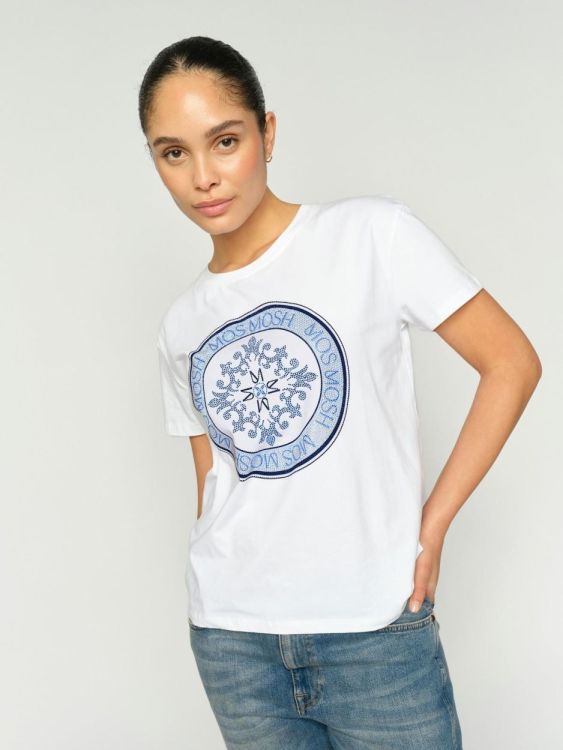 Mos Mosh T-shirt Blauw  (176770/101) - Corylie (Roeselare)