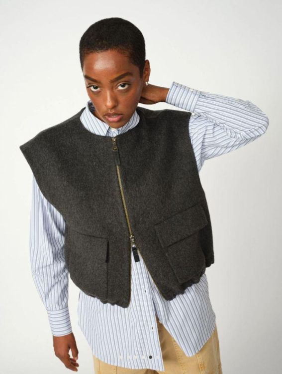Mos Mosh Vest Grijs  (173970/819) - Corylie (Roeselare)
