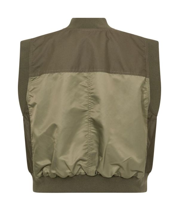 Mos Mosh Vest kaki  (177480/Olive Night) - Corylie (Roeselare)