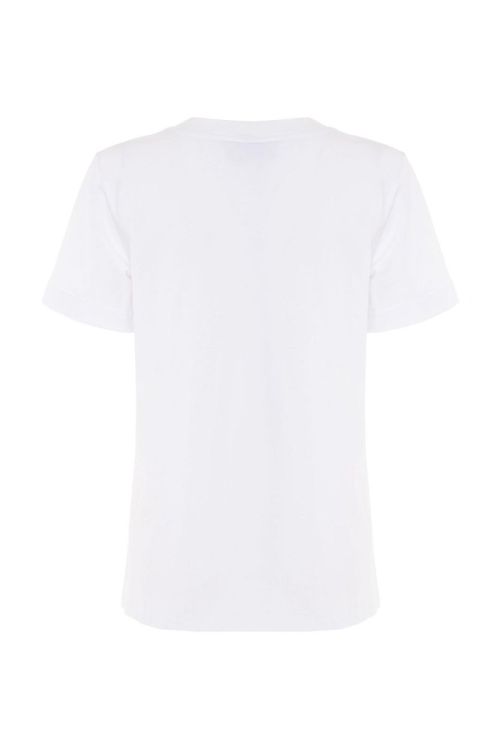 Nenette T-shirt Wit  (Dert/001) - Corylie (Roeselare)