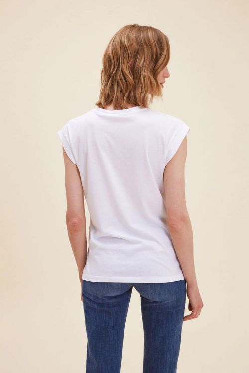 Nenette T-shirt Wit  (Disy/0001) - Corylie (Roeselare)