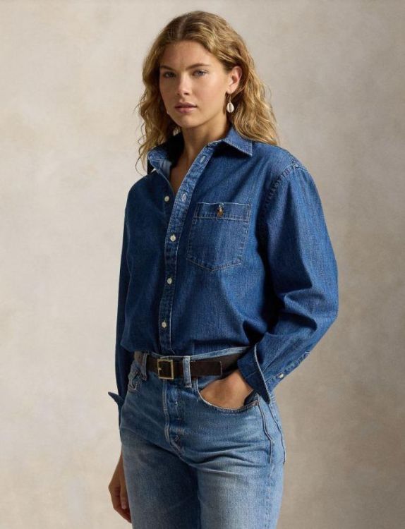 Ralph Lauren Bloes Blauw  (211B17146001) - Corylie (Roeselare)