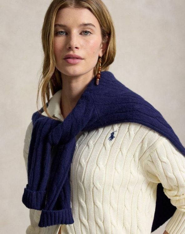 Ralph Lauren Gilet Ecru  (211B30509001) - Corylie (Roeselare)