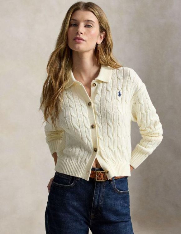 Ralph Lauren Gilet Ecru  (211B30509001) - Corylie (Roeselare)