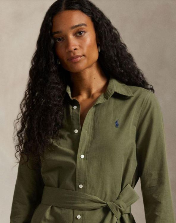 Ralph Lauren Kleed kaki  (211A96346001) - Corylie (Roeselare)