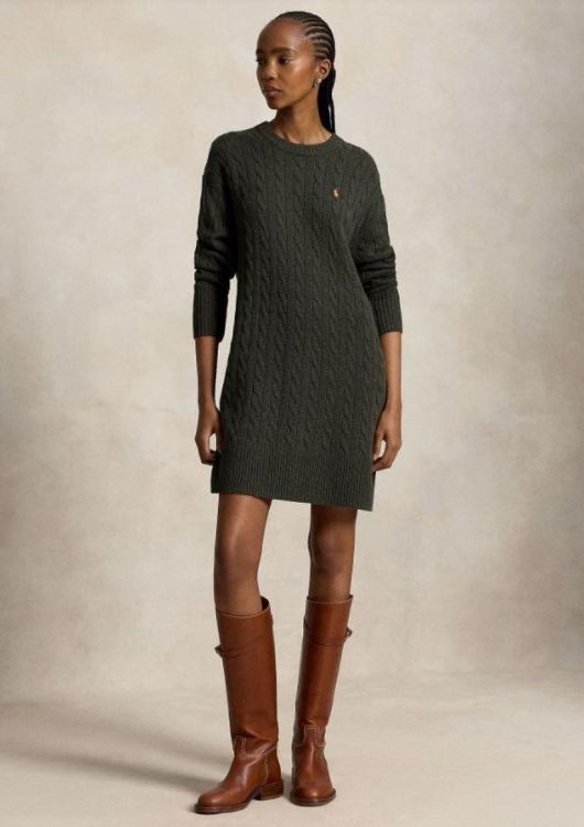 Ralph Lauren Kleed kaki  (211B17446002) - Corylie (Roeselare)