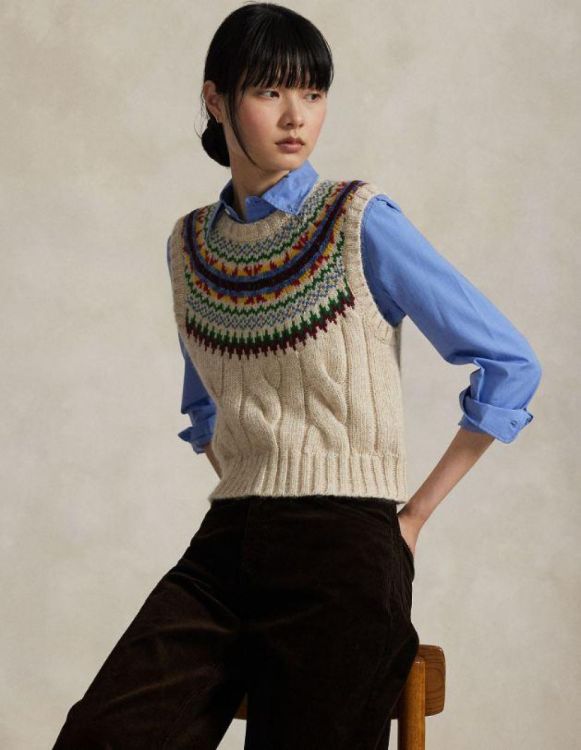 Ralph Lauren Pull Beige  (211972145001) - Corylie (Roeselare)