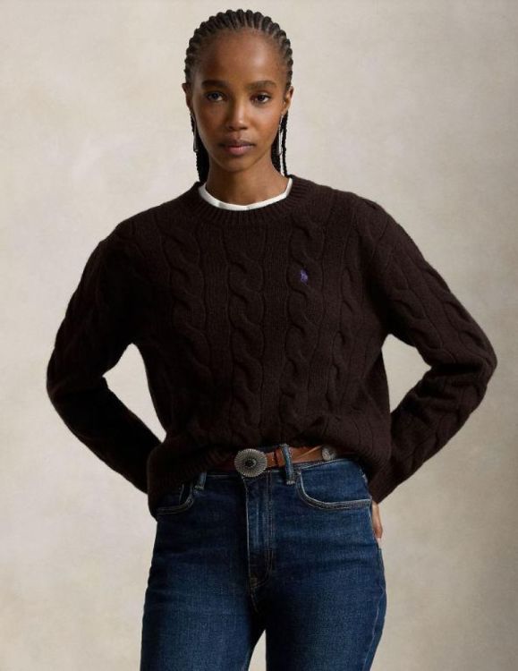 Ralph Lauren Pull Bruin  (211A91216017) - Corylie (Roeselare)