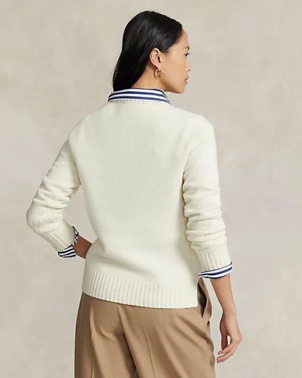 Ralph Lauren Pull Ecru  (2119104600001/Cream) - Corylie (Roeselare)