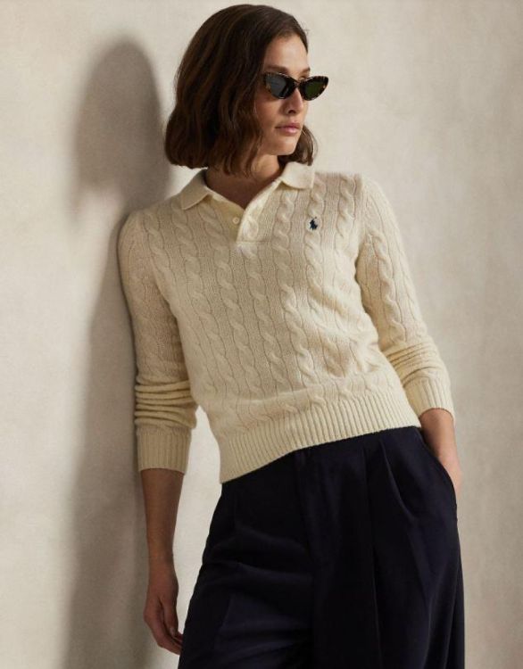 Ralph Lauren Pull Ecru  (211972132001) - Corylie (Roeselare)