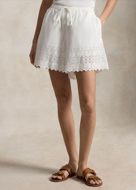 Ralph Lauren Short Wit  (211A12952001) - Corylie (Roeselare)