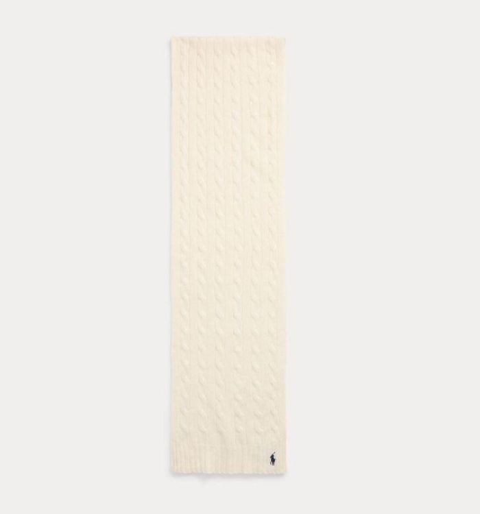 Ralph Lauren Sjaal Ecru  (455956296002) - Corylie (Roeselare)