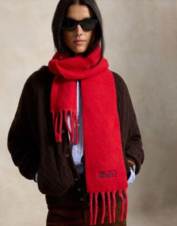 Ralph Lauren Sjaal Rood  (455P18145001) - Corylie (Roeselare)