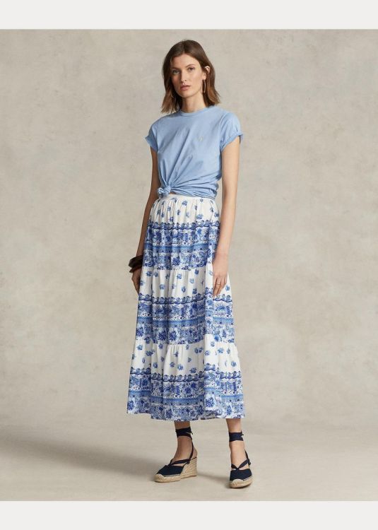 Ralph Lauren T-shirt Blauw  (211898698003/Powder Blue) - Corylie (Roeselare)