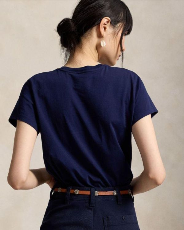 Ralph Lauren T-shirt Blauw  (211B14605031) - Corylie (Roeselare)
