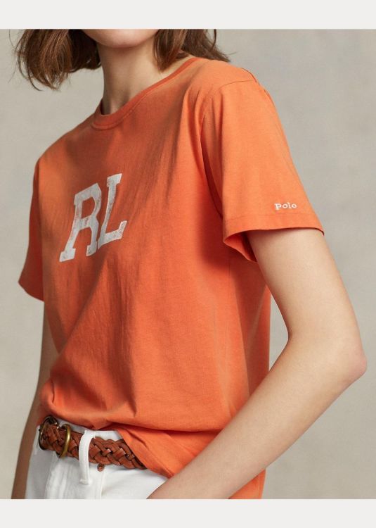 Ralph Lauren T-shirt Oranje  (211892611001/Sunset Sky) - Corylie (Roeselare)