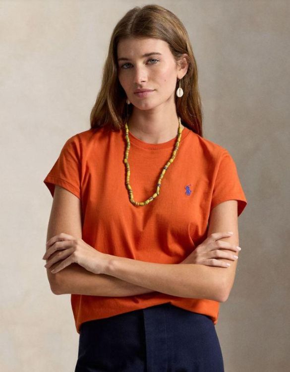 Ralph Lauren T-shirt Oranje  (211B14605028) - Corylie (Roeselare)