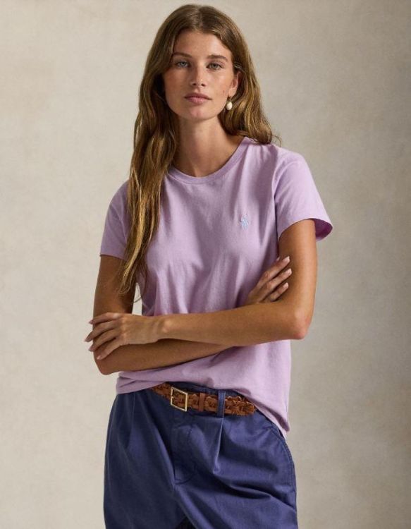 Ralph Lauren T-shirt Paars  (211B14605015) - Corylie (Roeselare)